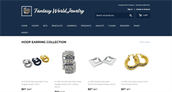 Desktop Screenshot of fantasyworldjewelry.com